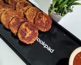 A picture of step 9 of Chicken shami kabab.