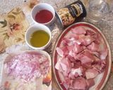 Pas rețetă Bucățele de porc cu ciuperci 1 fotografie