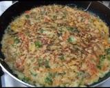 Half fry egg and mixed vegetables egg with paratha recipe step 12 photo