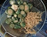 Foto langkah ke 1 dari resep Terong Ijo Lado Teri.