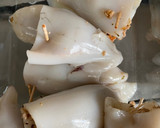 Foto del paso 4 de la receta: Calamarcitos rellenos de Carne y pulpo
