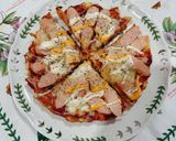 Gambar langkah 7 resipi 👩‍🍳Pan-Toasted Bread Pizza.