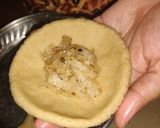 A picture of step 3 of Kakara pitha.