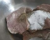 A picture of step 1 of Beef Steak.