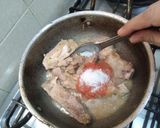 A picture of step 3 of Beef Masala.