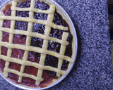 Foto del paso 9 de la receta: Pasta frola fácil de membrillo y batata con chocolate ♥️