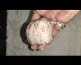 A picture of step 4 of Falhari shinghada thalipith.