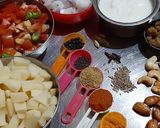 A picture of step 2 of Curd pulav.