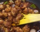 A picture of step 7 of Chilli chicken.