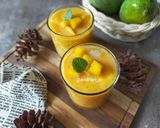 Foto langkah ke 5 dari resep Creamy Mango Sagoo with Fiber Creme.