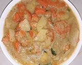 Foto langkah ke 8 dari resep Sup jagung udang.