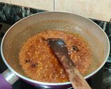 A picture of step 8 of Awadhi paneer.