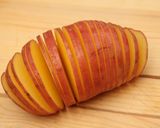Hasselback burgonya recept fázis 2 fotója