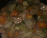 Foto langkah ke 5 dari resep Cap cay kuah bakso magic com.