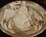A picture of step 11 of Chocolate Layer Cake with Whipped Hazelnut Cream Filling and Frosting.