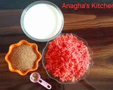 A picture of step 1 of Carrot Dessert (Gajar Kheer) 🥕.