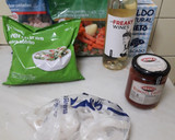 Foto del paso 1 de la receta: Guiso de calamares con gambas