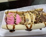 Foto do passo 1 de Banana split