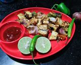 A picture of step 6 of Tofu tikka.
