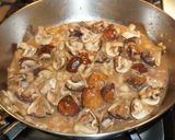 A picture of step 3 of Chicken Marengo, Jon Style.