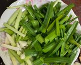 台式蒜片炒香腸的食譜步驟3照片