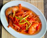 Foto langkah ke 7 dari resep 201. Udang Saos Tiram.