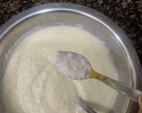 A picture of step 1 of Sooji chilla with Goan Masala.