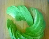 A picture of step 6 of How To Create Avocado Rose.