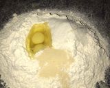 A picture of step 1 of Fluffy Doughnuts.