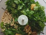بطاطا حلوة بالاعشاب مع صوص الشيمي
