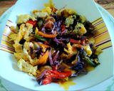 ক্যাপ্সিকাম রং বাহার (capsicum rong bahaar recipe in Bengali) রেসিপি ধাপ - 2 ছবি