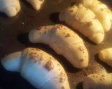 Pas rețetă Cornuri pufoase cu nutella 2 fotografie