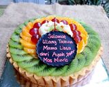 Foto langkah ke 6 dari resep Pie Buah Jumbo.