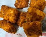 A picture of step 6 of Egg and Shrimp Fried Sandwich.