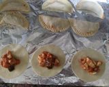 Foto del paso 5 de la receta: Obleas rellenas de atún pisto y huevo duro