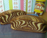 Foto langkah ke 9 dari resep Bolu Macan / Zebra / Marmer Cake.