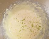 A picture of step 3 of Lime sponge cake.