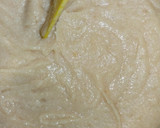 A picture of step 4 of Basbousa.