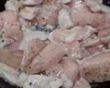 Foto del paso 2 de la receta: Rajas de poblano con pollo y crema