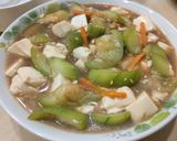 絲瓜燴豆腐的食譜步驟3照片