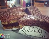 صورة لخطوة 6 من وصفة طرونش باتسري 🍰 بموس الشوكولاتة 🍫🍫 وذوق خرافي 💗💗