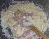Foto langkah ke 4 dari resep Fettuccine Carbonara.