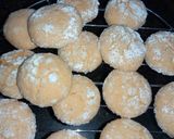 ऑरेंज क्रिंकल कुकीज़ (Orange crinkle cookies recipe in hindi) रेसिपी चरण 4 फोटो