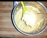 A picture of step 2 of Bengal gram fritters.