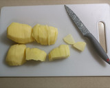 Foto del paso 1 de la receta: Tortilla de patata y ajo en polvo