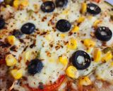 A picture of step 9 of Double Decker Wheat Base Pizza.