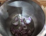 A picture of step 2 of Corn and broken wheat dalia.