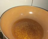 A picture of step 2 of Pithlu(Besan) Rice and Chaas.