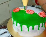 कलरफुल कीवी फ्लेवर केक (colourful kiwi flavour cake recipe in Hindi) रेसिपी चरण 34 फोटो