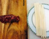 Hình bước làm 1 của món Mì Sợi Udon nấu đơn giản kiểu Việt Nam (tại nhà)